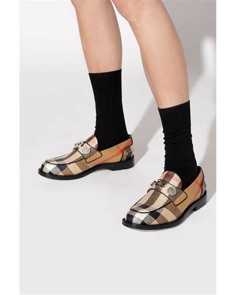 burberry flats for sale|burberry loafers women's.